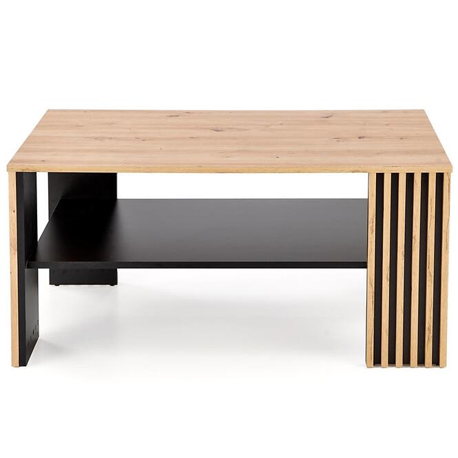 Konferenčný stolík Femina dub artisan/čierna,3