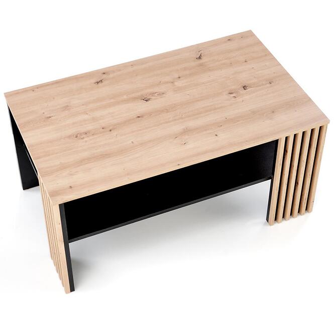 Konferenčný stolík Femina dub artisan/čierna,6
