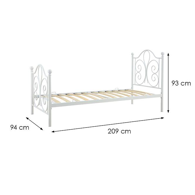 Posteľ Panama 90 biela
