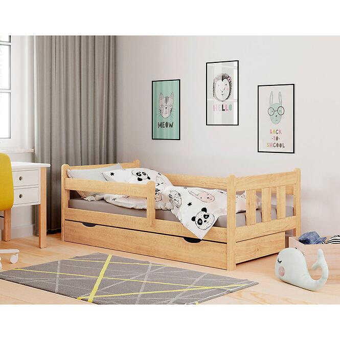 Detská posteľ drevená Marinella borovica