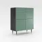 Komoda System Imperial I05 4d Pistáciovo Zelená,3