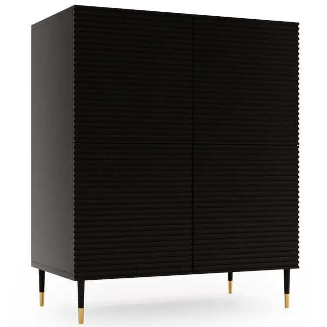 Komoda System Imperial I05 4d Čierna
