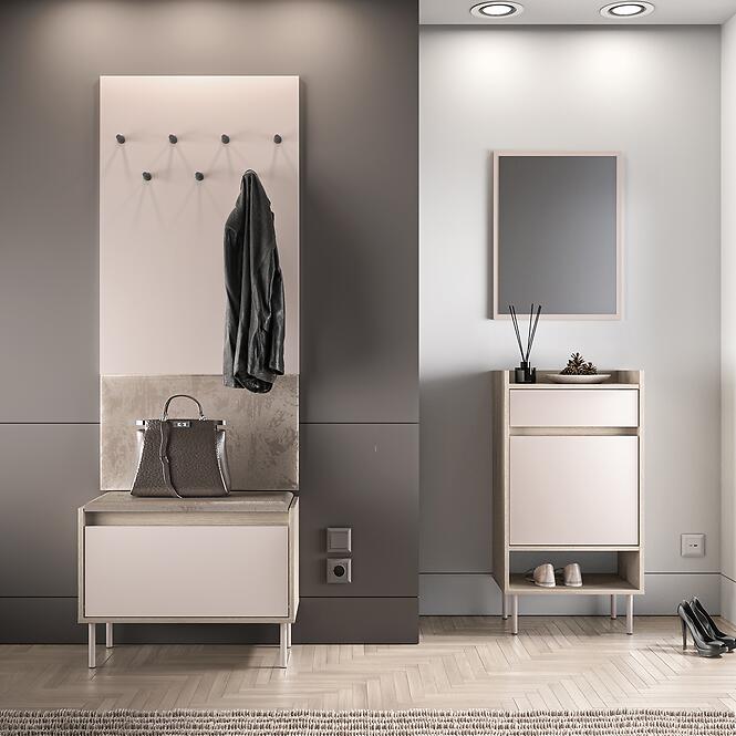 Vešiak Voco 08 dub cremona/cashmere