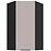 Skrinka do kuchyne Arona cashmere 60x60 GN-108 1F (45°)