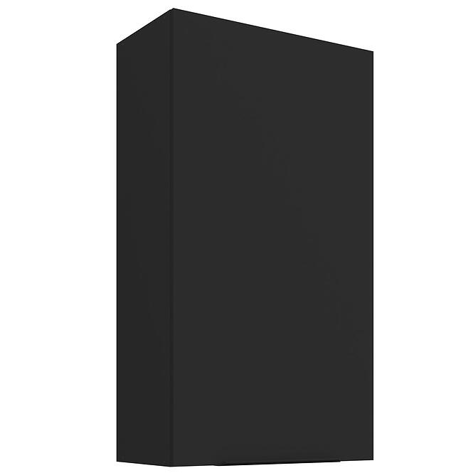 Skrinka do kuchyne Siena matná čierna 60G-108 1F