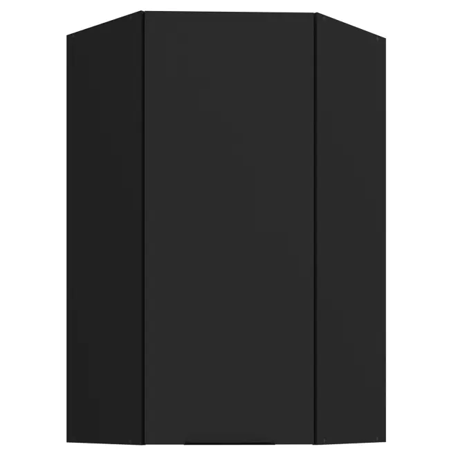 Skrinka do kuchyne Siena matná čierna 60x60 GN-108 1F (45°)
