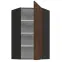Skrinka do kuchyne Monza orech okapi 60x60 GN-108 1F (45°),2