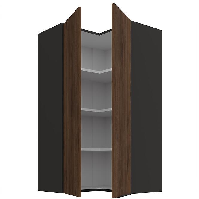 Skrinka do kuchyne Monza orech okapi 60x60 GN-108 2F (90°),2
