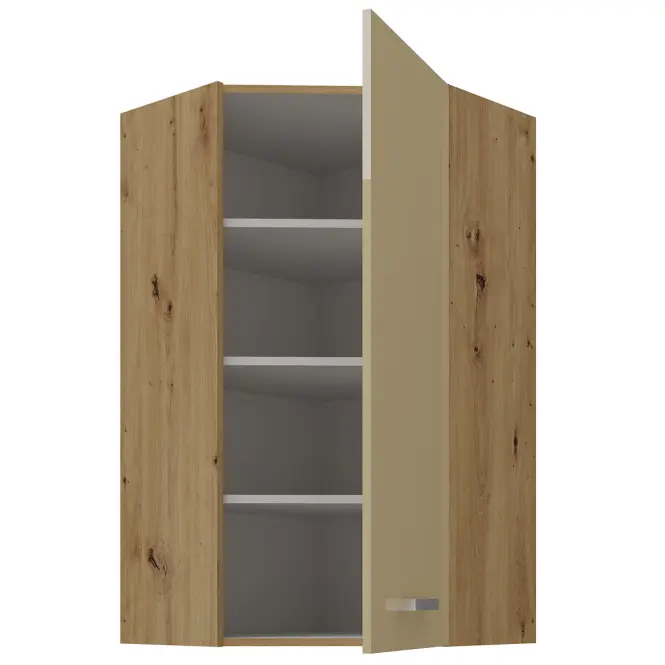 Skrinka do kuchyne artisan cappucino 60x60 GN-108 1F (45°),2