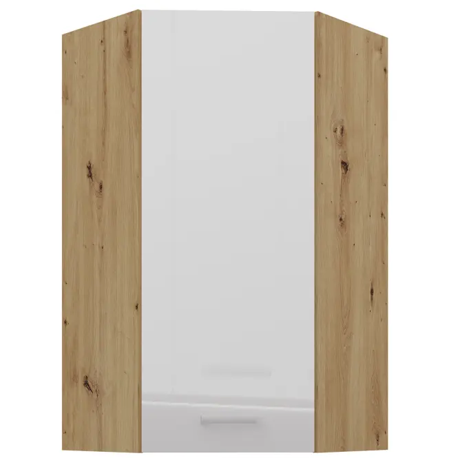 Skrinka do kuchyne artisan biely 60x60 GN-108 1F (45°)