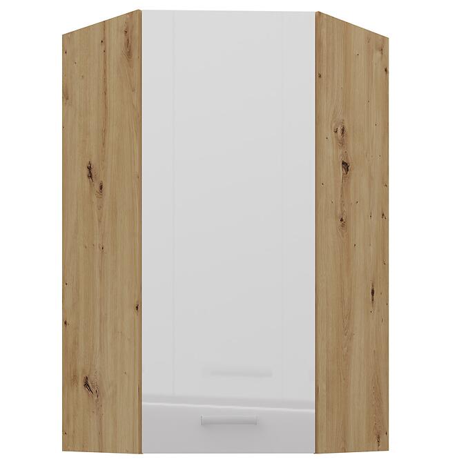 Skrinka do kuchyne artisan biely 60x60 GN-108 1F (45°)
