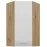 Skrinka do kuchyne artisan biely 60x60 GN-108 1F (45°)