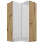 Skrinka do kuchyne artisan biely 60x60 GN-108 2F (90°)