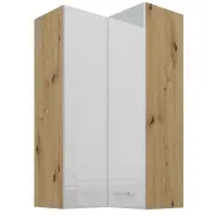 Skrinka do kuchyne artisan biely 60x60 GN-108 2F (90°)