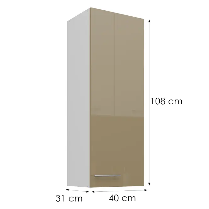 Skrinka do kuchyne Lara cappucino 40G-108 1F