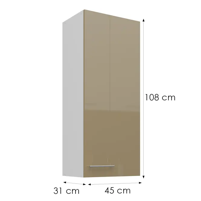 Skrinka do kuchyne Lara cappucino 45G-108 1F