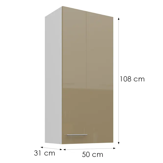 Skrinka do kuchyne Lara cappucino 50G-108 1F