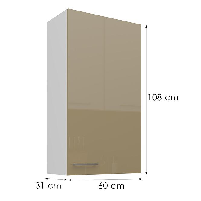 Skrinka do kuchyne Lara cappucino 60G-108 1F,3