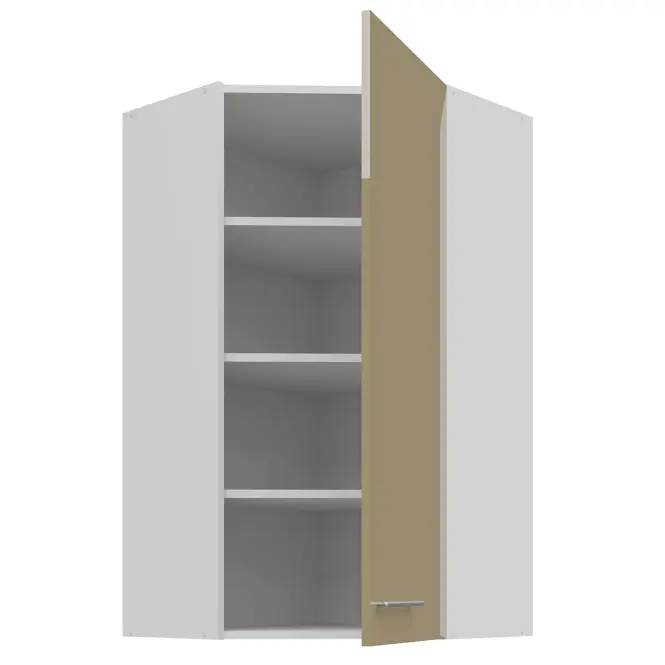 Skrinka do kuchyne Lara cappucino 60x60 GN-108 1F (45°)