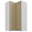 Skrinka do kuchyne Lara cappucino 60x60 GN-108 2F (90°)