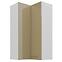 Skrinka do kuchyne Lara cappucino 60x60 GN-108 2F (90°)