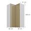 Skrinka do kuchyne Lara cappucino 60x60 GN-108 2F (90°),3