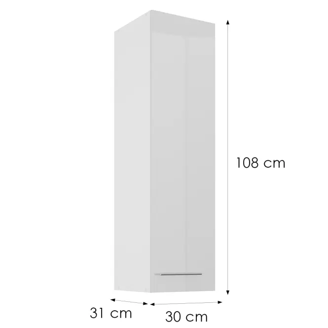 Skrinka do kuchyne Lara biely 30G-108 1F