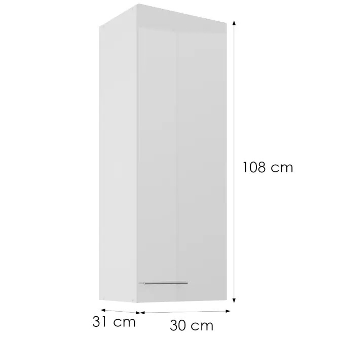 Skrinka do kuchyne Lara biely 40G-108 1F