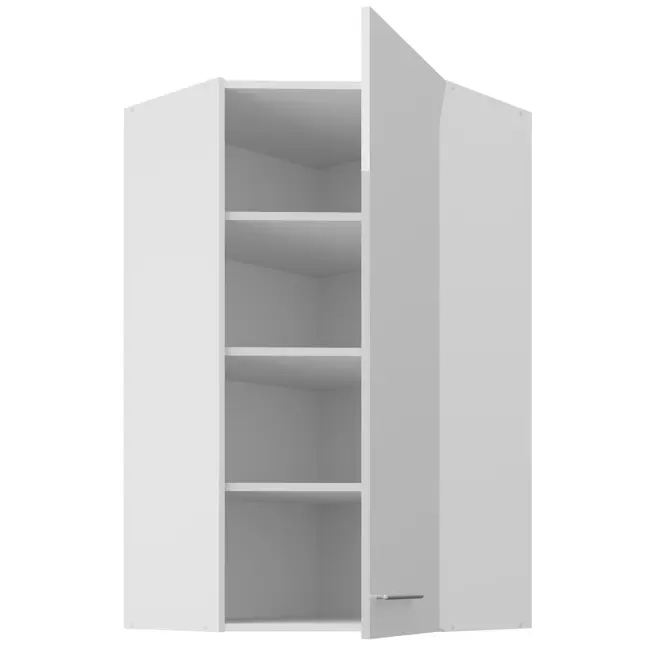 Skrinka do kuchyne Lara biely 60x60 GN-108 1F (45°)