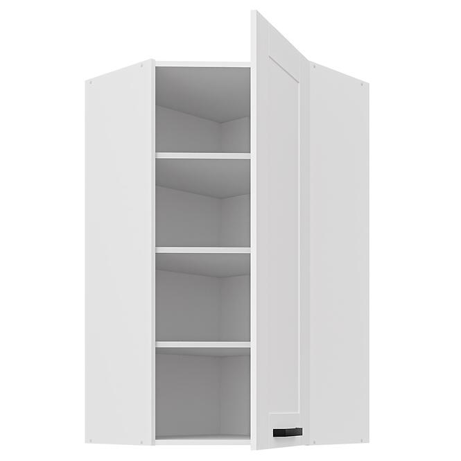 Skrinka do kuchyne Luna biely matná/biely 60x60 GN-108 1F (45°),2