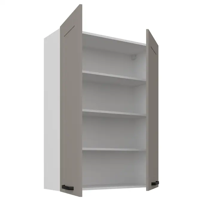 Skrinka do kuchyne Luna claygrey/biely 80G-108 2F