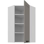 Skrinka do kuchyne Luna claygrey/biely 60x60 GN-108 1F (45°)