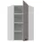 Skrinka do kuchyne Luna claygrey/biely 60x60 GN-108 1F (45°)
