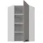 Skrinka do kuchyne Luna claygrey/biely 60x60 GN-108 1F (45°)