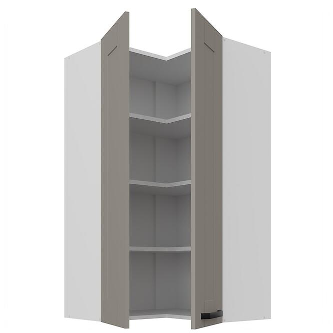 Skrinka do kuchyne Luna claygrey/biely 60x60 GN-108 2F (90°),2