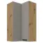 Skrinka do kuchyne Luna claygrey/artisan 60x60 GN-108 2F (90°)