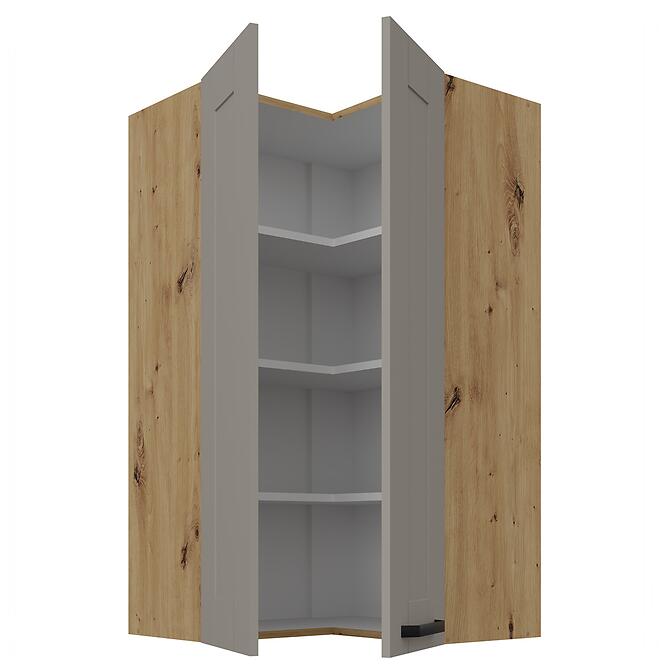 Skrinka do kuchyne Luna claygrey/artisan 60x60 GN-108 2F (90°)