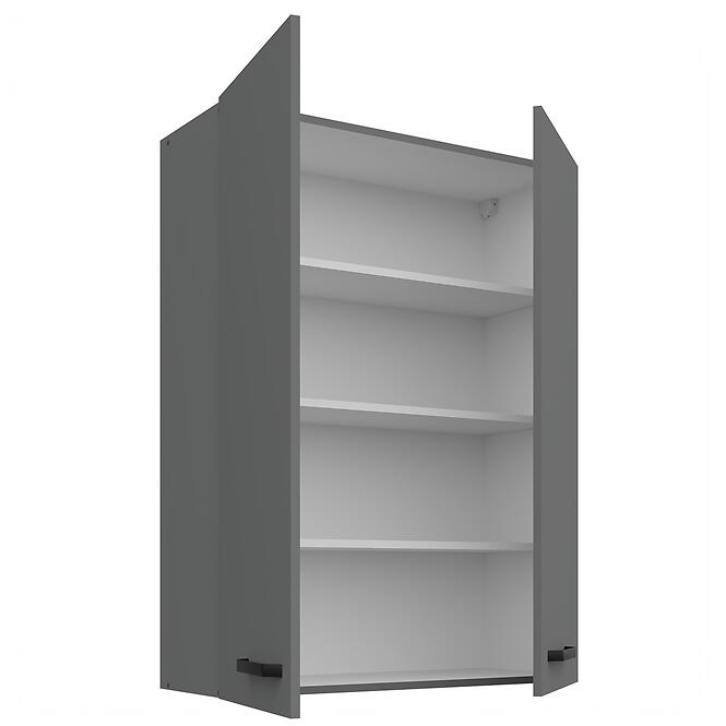 Skrinka do kuchyne Nessa antracit 80G-108 2F,2