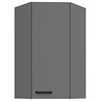 Skrinka do kuchyne Nessa antracit 60x60 GN-108 1F (45°)