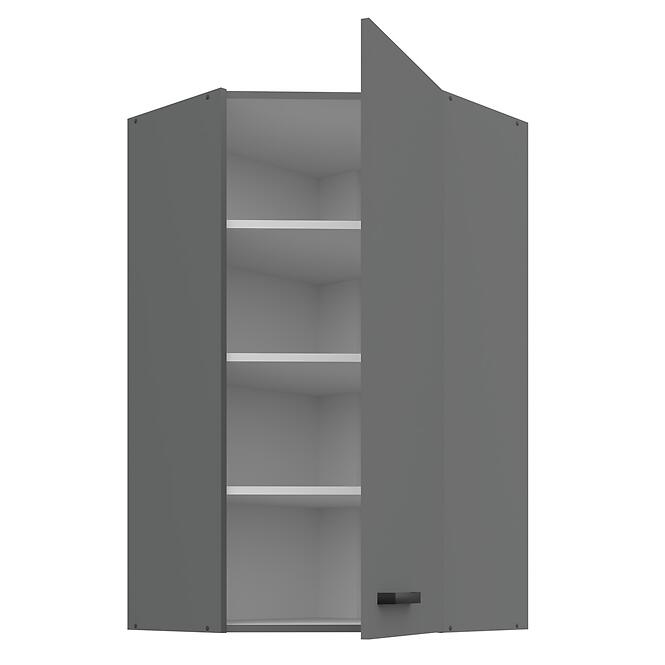 Skrinka do kuchyne Nessa antracit 60x60 GN-108 1F (45°),2