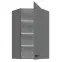 Skrinka do kuchyne Nessa antracit 60x60 GN-108 1F (45°),2