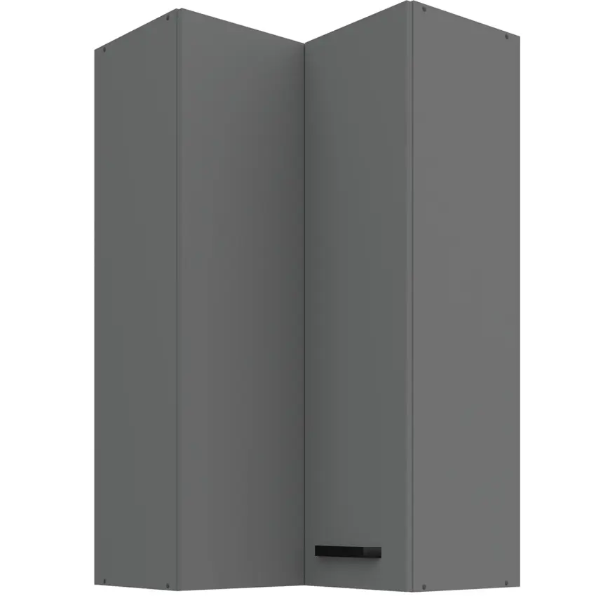 Skrinka do kuchyne Nessa antracit 60x60 GN-108 2F (90°)