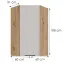 Skrinka do kuchyne Solea cashmere/artisan 60x60 GN-108 1F (45°),3