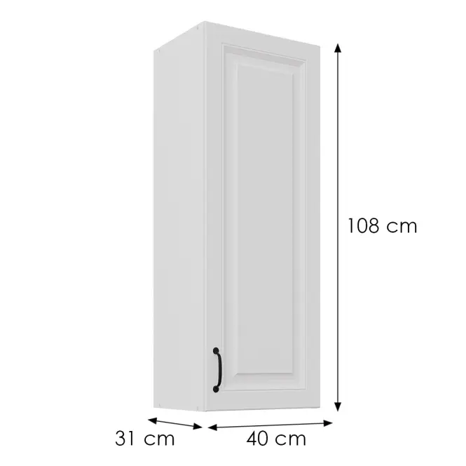 Skrinka do kuchyne Stilo biely matná/biely 40G-108 1F
