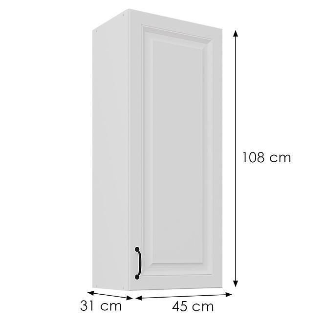 Skrinka do kuchyne Stilo biely matná/biely 45G-108 1F,3