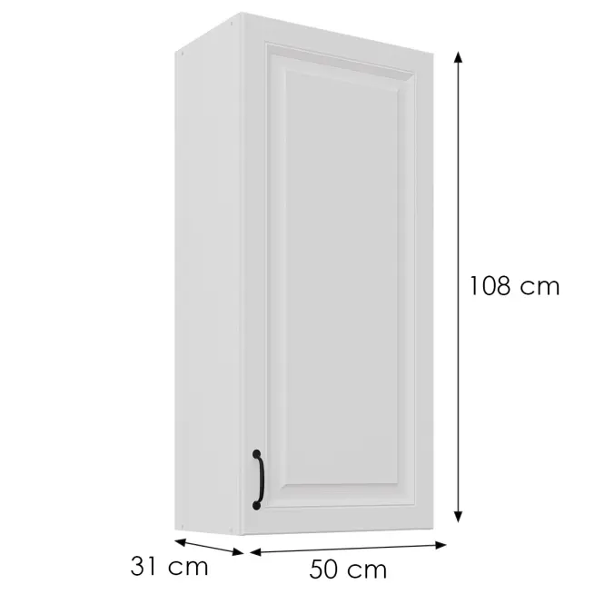 Skrinka do kuchyne Stilo biely matná/biely 50G-108 1F
