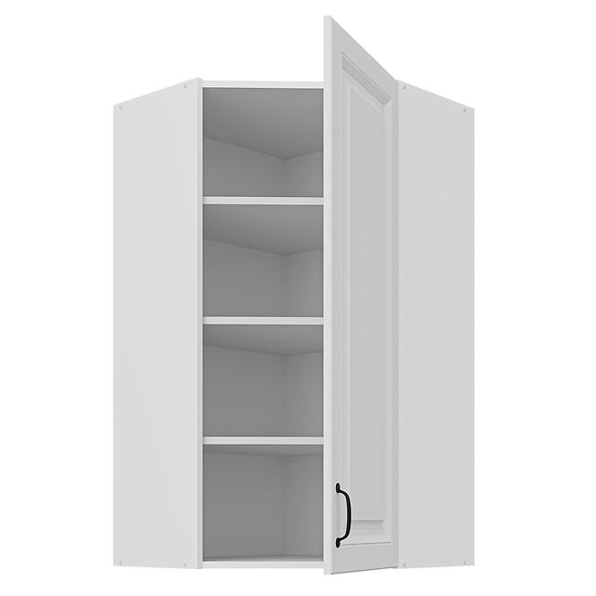 Skrinka do kuchyne Stilo biely matná/biely 60x60 GN-108 1F (45°),2