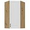 Skrinka do kuchyne Stilo biely/artisan 60x60 GN-108 1F (45°)