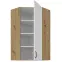 Skrinka do kuchyne Stilo biely/artisan 60x60 GN-108 1F (45°),2