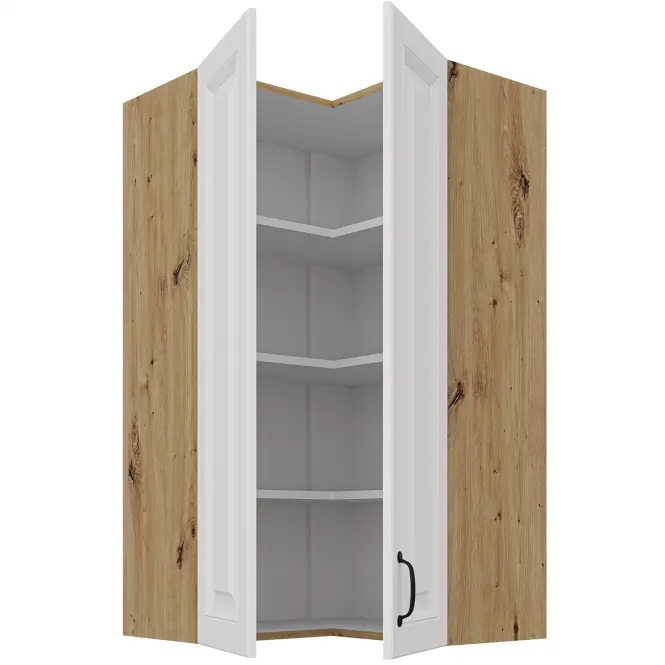 Skrinka do kuchyne Stilo biely/artisan 60x60 GN-108 2F (90°)